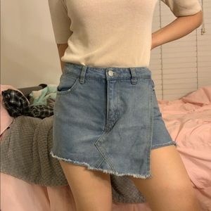 SKY AND SPARROW denim skort
